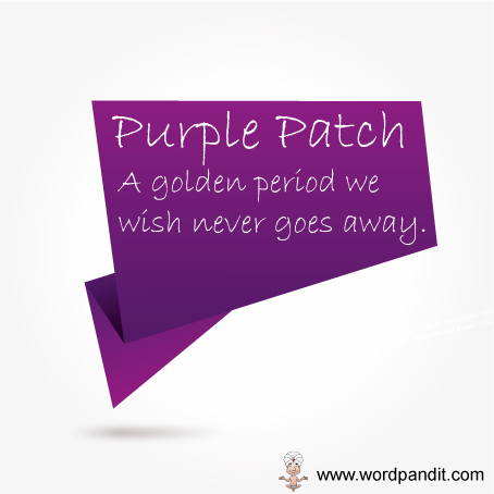 what is a purple patch and purple passage?