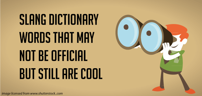Dictionary of English Slang Words