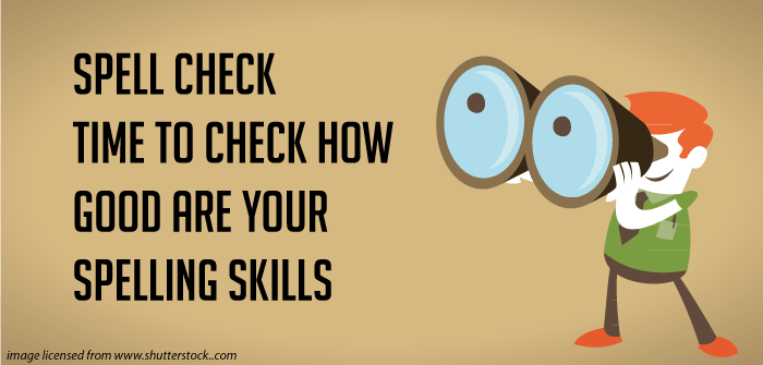 English Spelling Tests