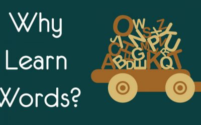Why learn words?