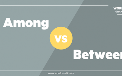 Among Vs Between
