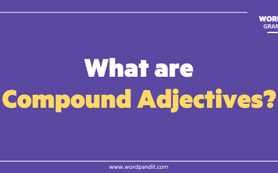 What are Compound Adjectives?
