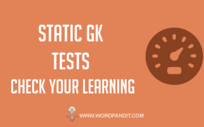 Static GK Test: Chemistry, Test-5