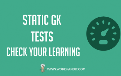 Static GK Test: Chemistry, Test-4