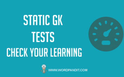 Static GK Test: Chemistry, Test-2