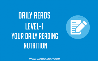 Daily Reads-4 (Level-1)