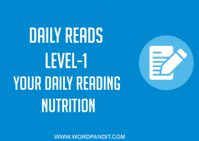Daily reading suggestions for CAT, GRE, GMAT, SAT, Bank PO, CDS, SSC
