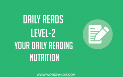 Daily Reads-2 (Level-2)