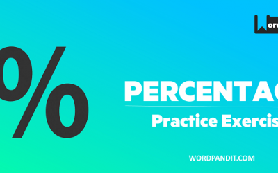 Percentages: Basic Concepts Exercise