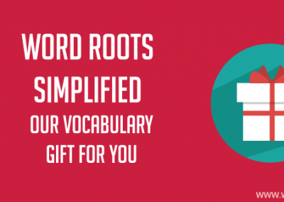 Common word roots in English