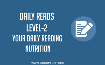 Daily Reads-1 (Level-2)