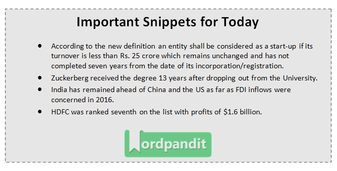 Current Affairs Quiz May 26 2017