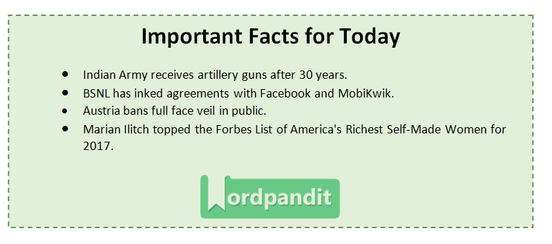 Current Affairs Today 18 May 2017