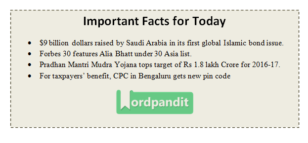Daily Current Affairs 14 april 2017