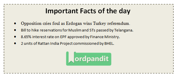 Daily Current Affairs 17 april 2017