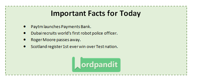 Daily Current Affairs 23 may 2017