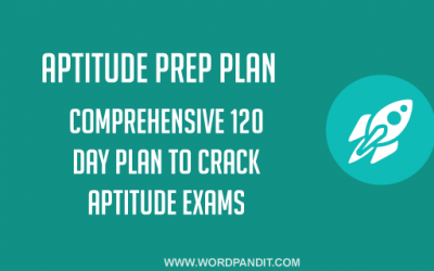 Aptitude Preparation Plan: Day-36