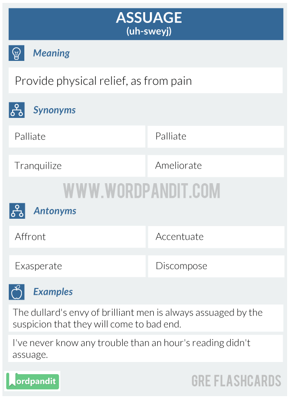 ASSUAGE-GRE-FLASHCARD