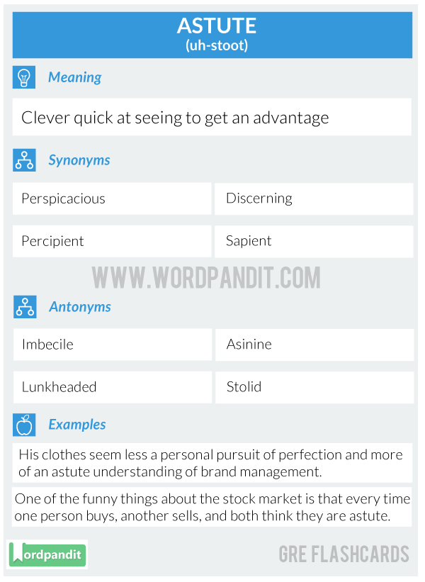 ASTUTE-GRE-FLASHCARD