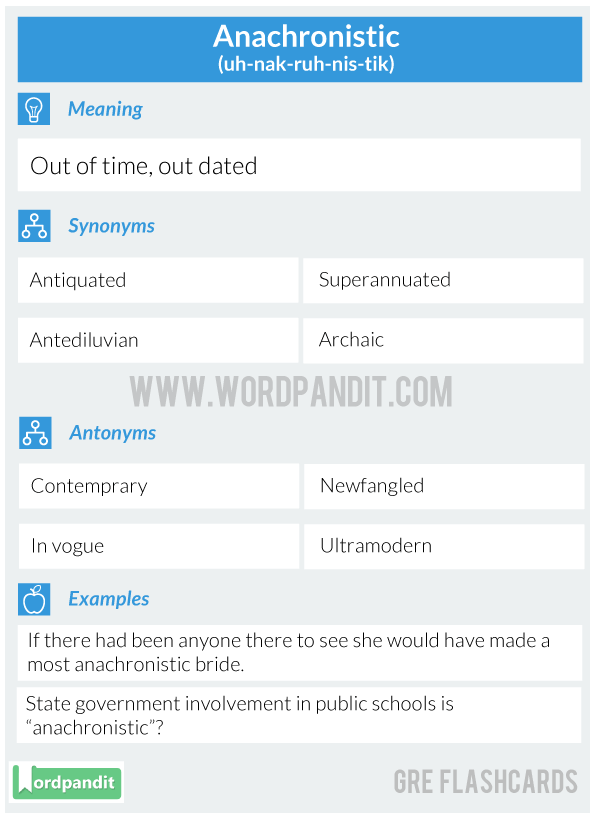 Anachronistic-Gre-Flashcard