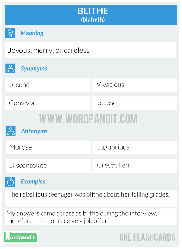 Blithe-Gre-Flashcard