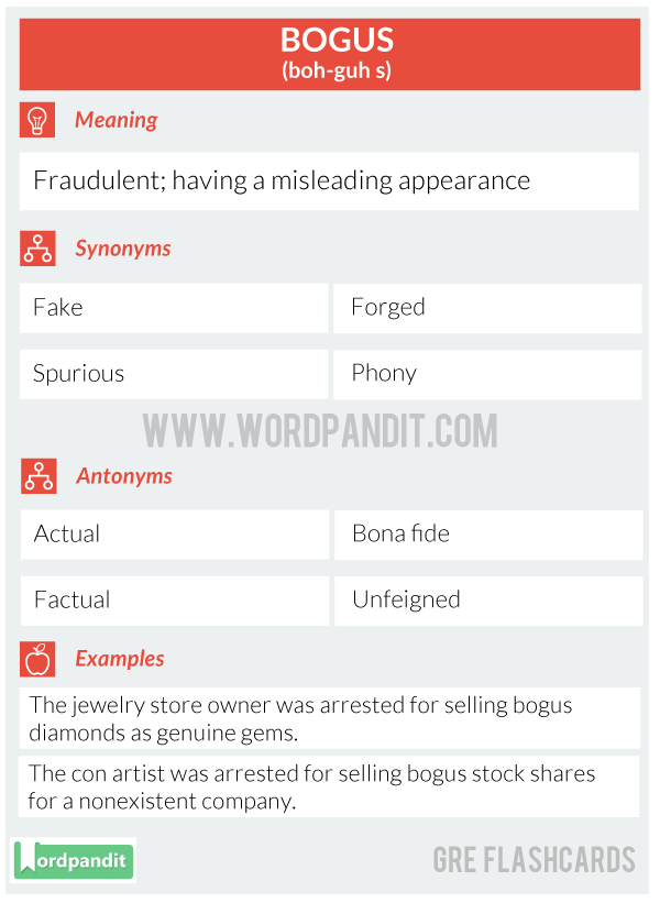 Bogus-Gre-Flashcard
