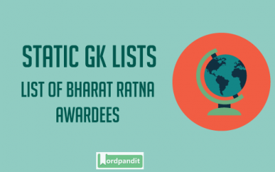 List of Bharat Ratan Awardees