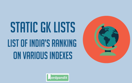 List-of-India’s-ranking-on-various-indexes