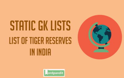 List of Tiger Reserves in India