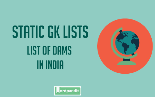 List-of-dams-in-India
