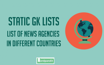 List of news agencies in different countries