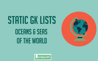 Oceans & Seas of the World