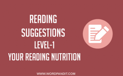 Reading Suggestion-1 (Level-1)