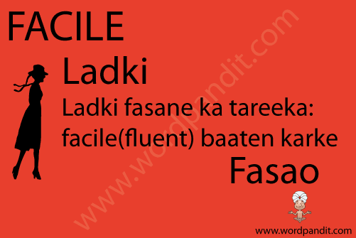 picture and mnemonic for facile