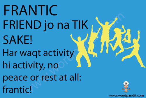 picture and mnemonic for frantic