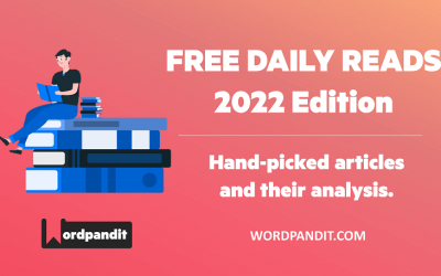 Free Daily Reads 2022: Article 361