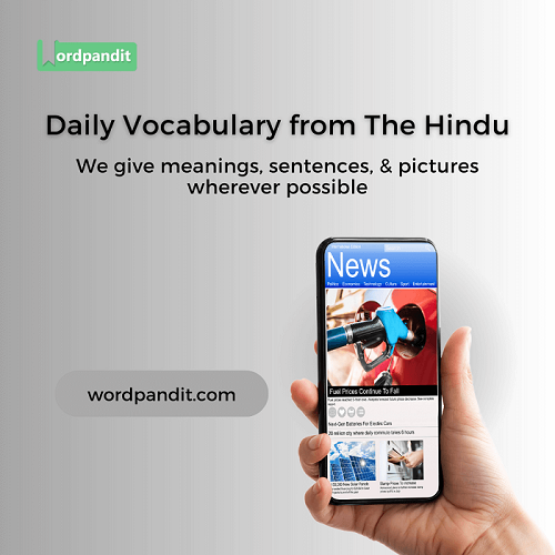 daily hindu vocab main page image