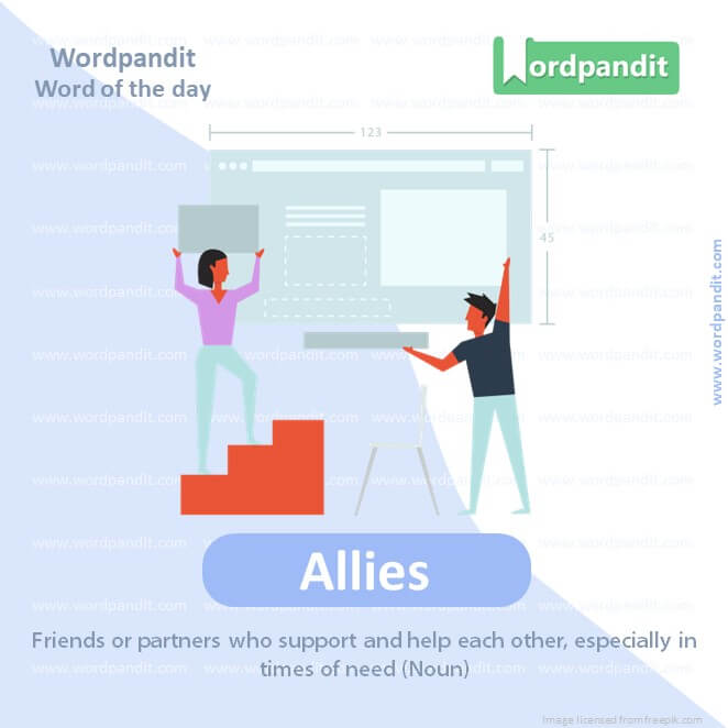 Allies Picture Vocabulary