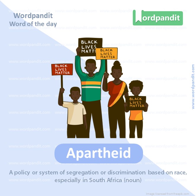 Apartheid Picture Vocabulary