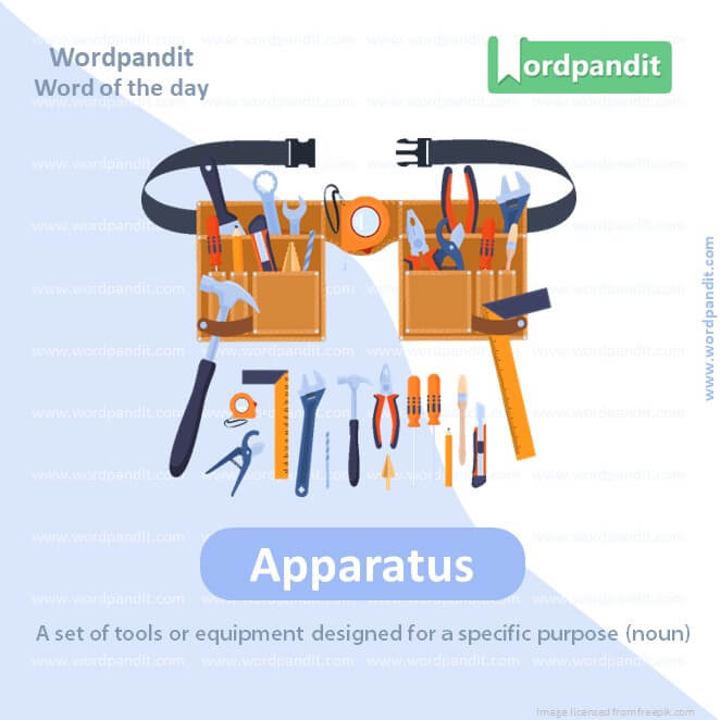Apparatus Picture Vocabulary