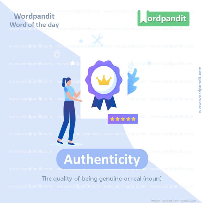 Authenticity Picture Vocabulary