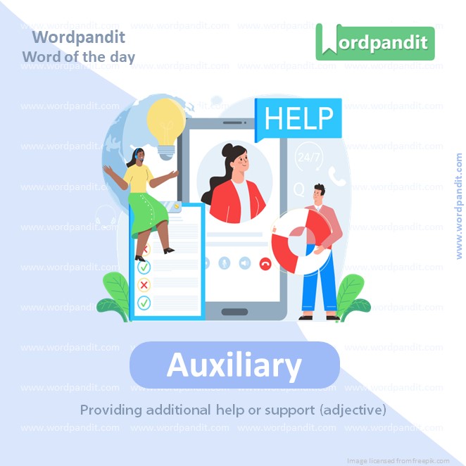 Auxiliary Picture Vocabulary