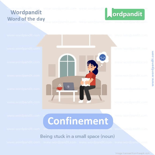 Confinement Picture Vocabulary