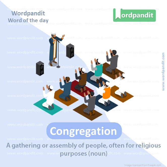 Congregation Picture Vocabulary