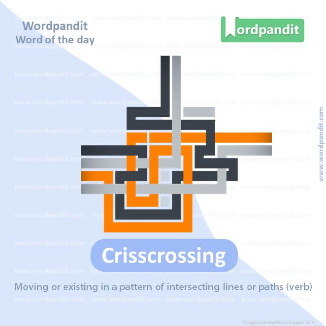 Crisscrossing Picture Vocabulary