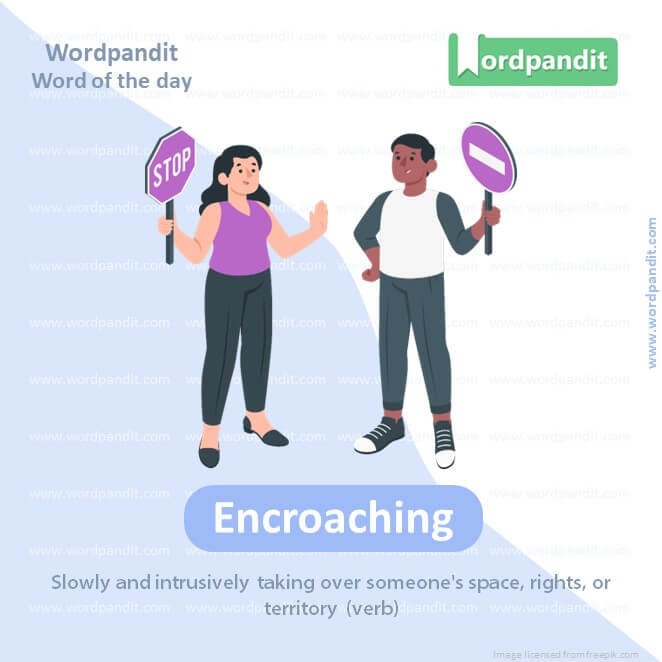 Encroaching Picture Vocabulary