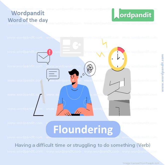 Floundering Picture Vocabulary