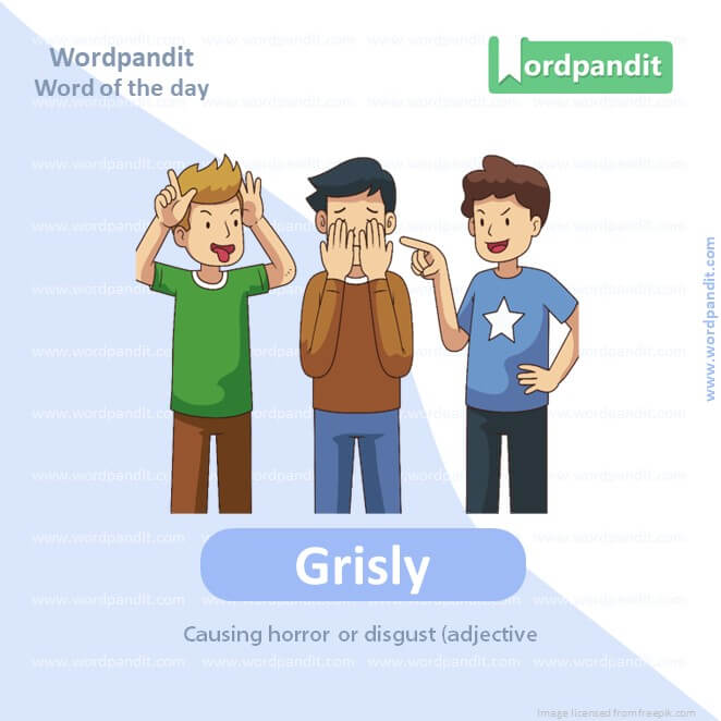 Grisly Picture Vocabulary
