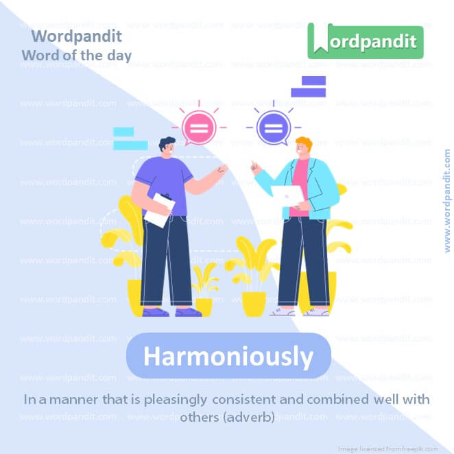 Harmoniously Picture Vocabulary