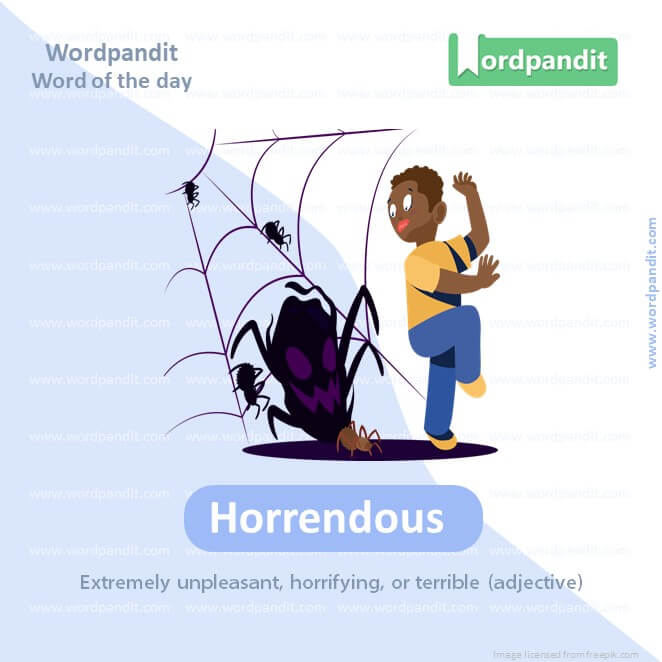 Horrendous Picture Vocabulary